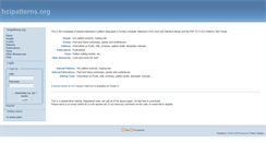 Desktop Screenshot of hcipatterns.org